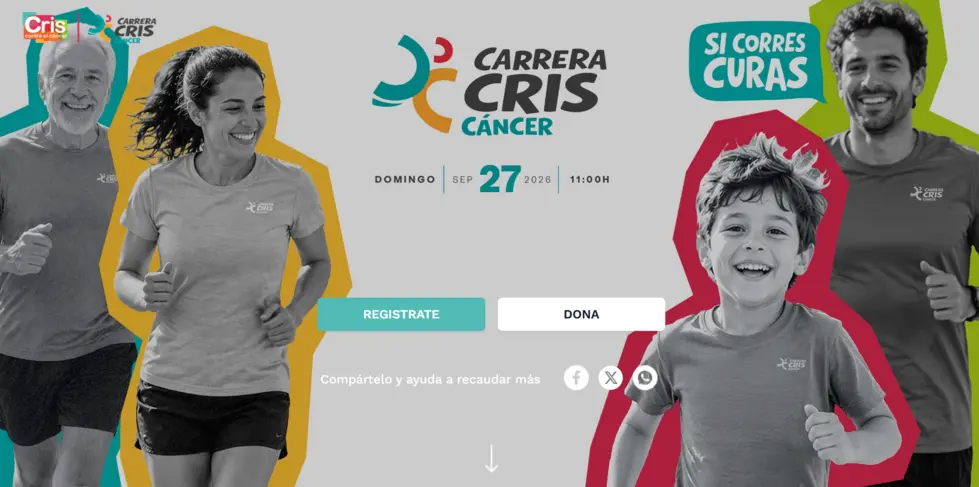 Fundación CRIS impulsa investigación del cáncer infantil con IV Carrera solidaria europea