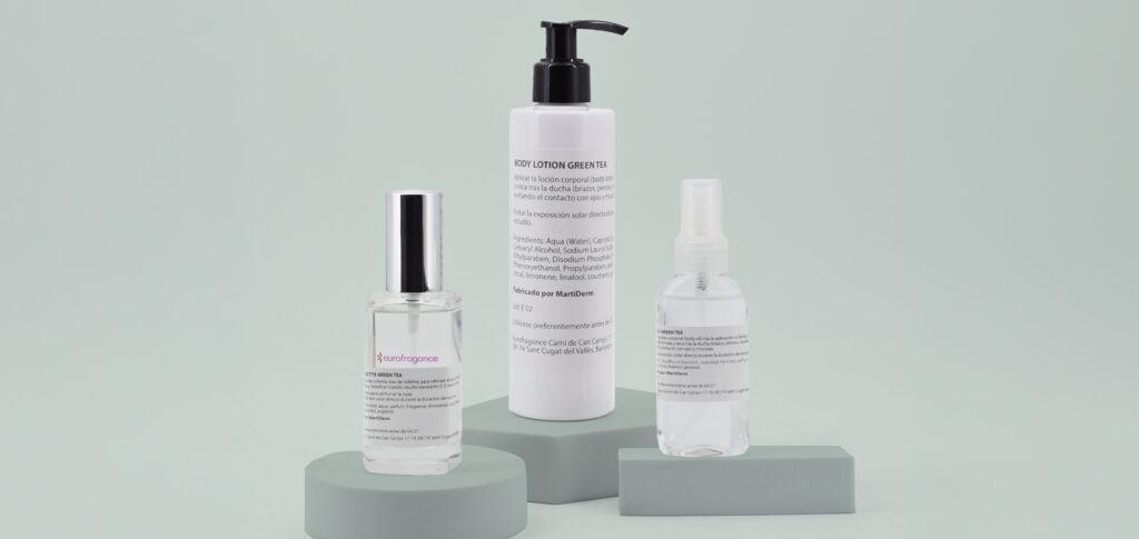 Eurofragance y Martiderrm: Colección Green Tea