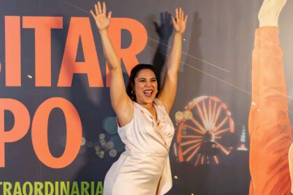 María Elena Montaño, una de las protagonistas del documental “Cómo habitar un cuerpo” en la presentación - Imagen cedida por Fundación Integralia DKV