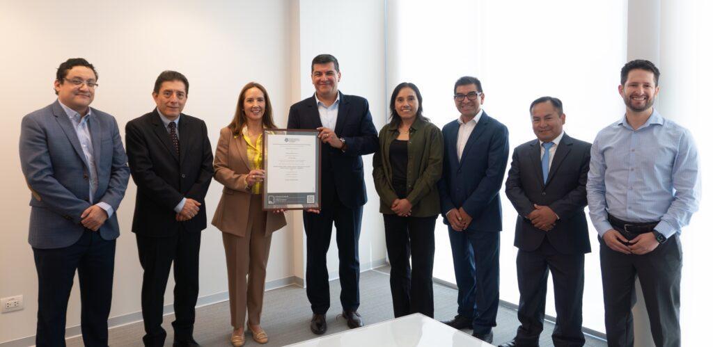 Gold Fields obtiene por quinto año consecutivo certificación por uso de energía renovable en Cerro Corona