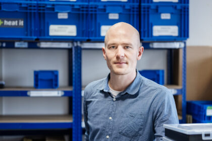 Lukas Liedtke, cofundador y CEO de heat it