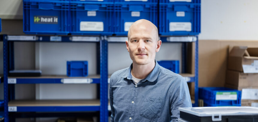 Lukas Liedtke, cofundador y CEO de heat it