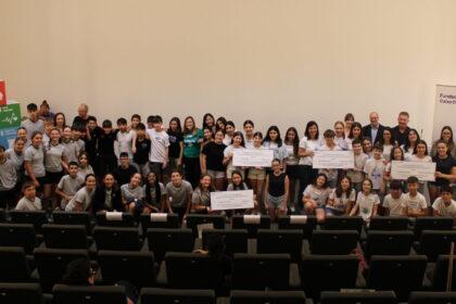 Participantes de la II edición del concurso “Fes la teua escola més sostenible!” - Fundació Caixa Ontinyent