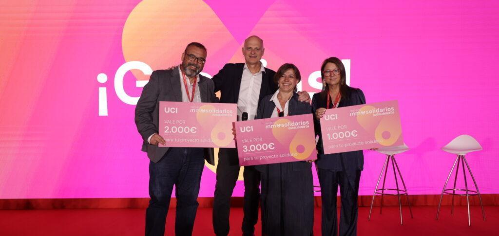 Galardonados en los Premios Inmosolidarios 2026 - Imagen cedida por UCI (Unión de Créditos Inmobiliarios)
