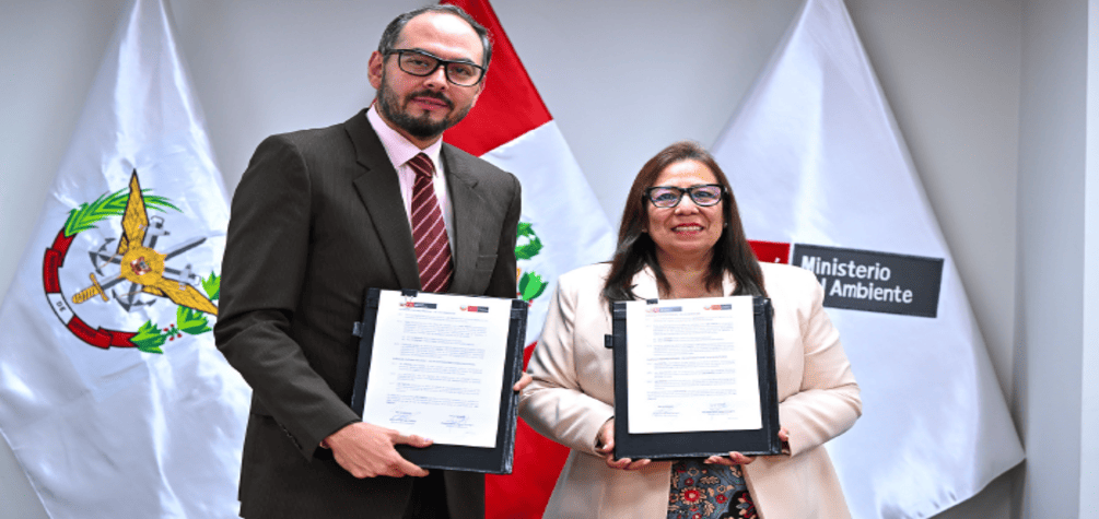 MINAM y MINDEF firman convenio para fortalecer la protección ambiental en el país