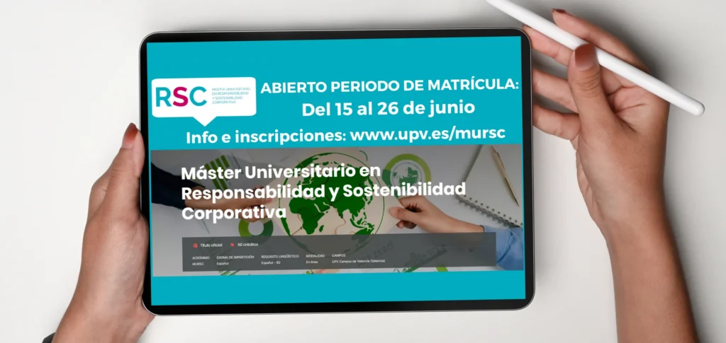 Máster Universitario RSC UPV