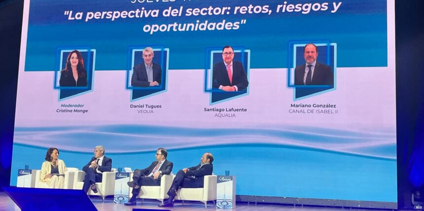 Mesa redonda con la participación de Veolia, Aqualia y el Canal de Isabel II en el 38º Congreso DAQUAS
