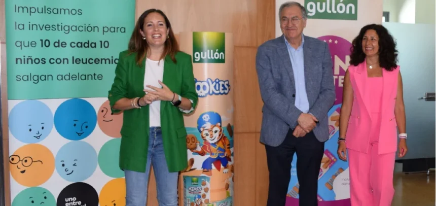 Gullón financiará más de 70 horas de investigación contra la leucemia infantil gracias a un almuerzo solidario
