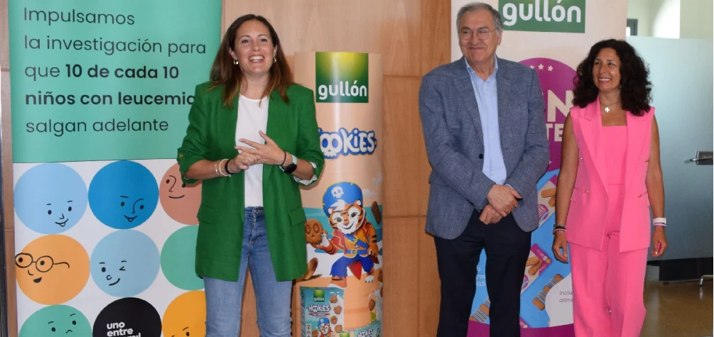 Gullón financiará más de 70 horas de investigación contra la leucemia infantil gracias a un almuerzo solidario
