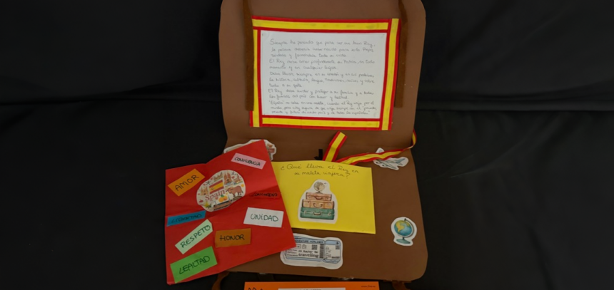 Proyecto de Lucía, ganadora del concurso “¿Qué es un rey para ti?” en Ceuta