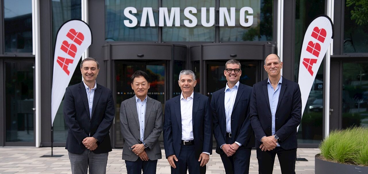 ABB y Samsung Electronics refuerzan su alianza tecnológica