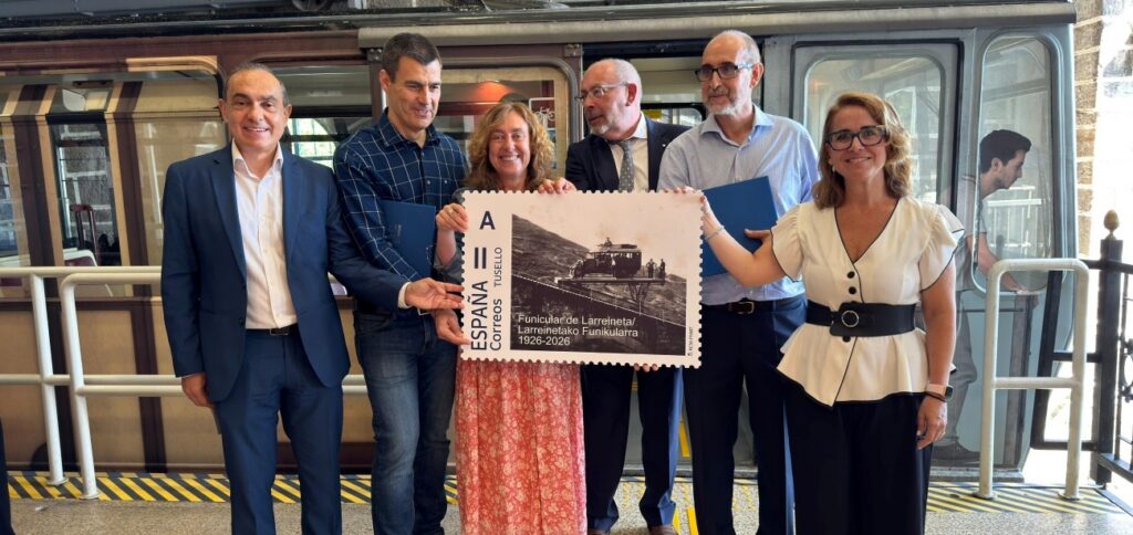 Sello funicular de Larreineta 1926-2026