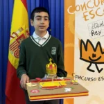 Diego Fariña Carpente, alumno de 6º de Primaria en el Colegio Liceo La Paz, de A Coruña