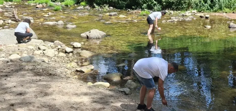 Autopistas moviliza a 40 voluntarios para conservar ecosistemas fluviales en Segovia