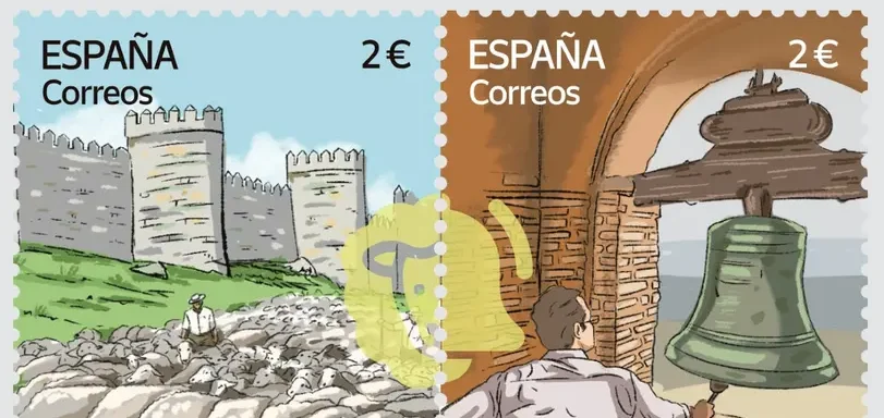 Correos protege el patrimonio cultural con 132.000 sellos sobre Trashumancia y campanas