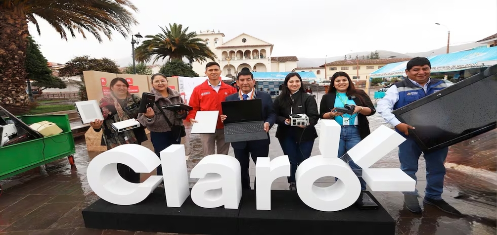 Claro Perú impulsa la economía circular en el país con más de 2,500 toneladas de RAEE gestionadas