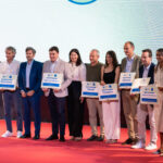 Foto de familia con los Ayuntamientos galardonados en la XI edición de Healthy Cities / Imagen cedida por Sanitas