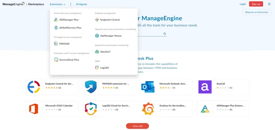 ManageEngine impulsa innovación abierta con más de 170 extensiones que mejoran soluciones TI