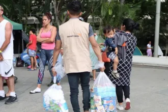 World Vision asiste a más de 7.000 personas afectadas por terremotos en Venezuela en una semana