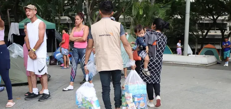 World Vision asiste a más de 7.000 personas afectadas por terremotos en Venezuela en una semana