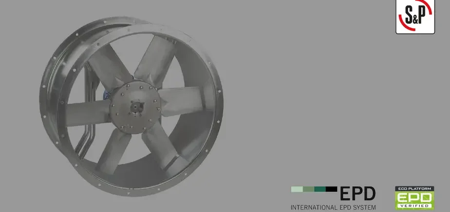 Soler & Palau integra análisis completo de ciclo de vida en nueva EPD para ventiladores TGT y THGT