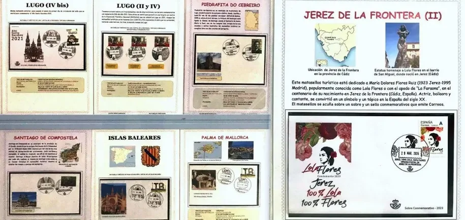 Correos promueve el patrimonio cultural y turismo sostenible en Sevilla con exposición de matasellos turísticos