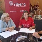 Firma del Acuerdo con Ribera Salud y María Angéles Macía