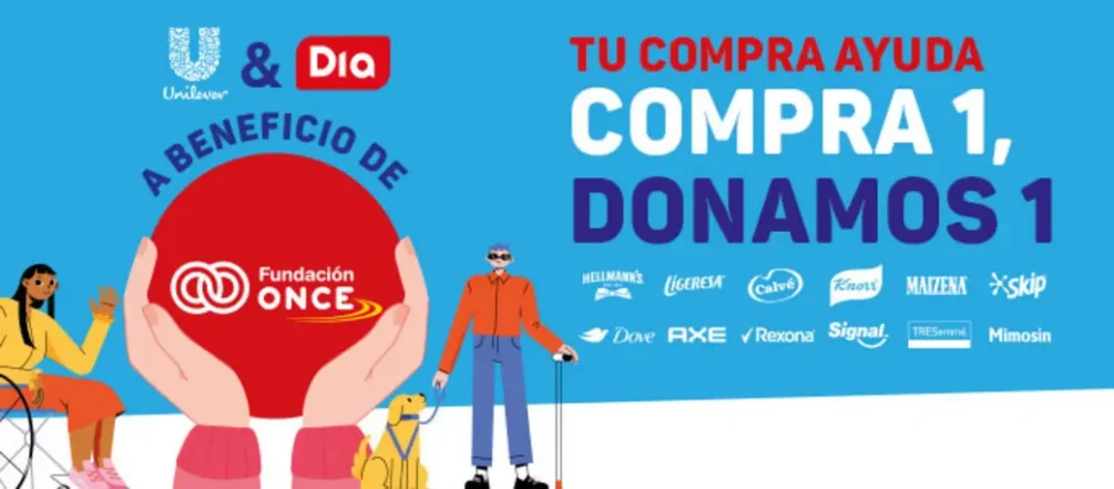 Unilever y Dia multiplican donaciones con ‘Tu Compra Ayuda’ para reducir desigualdades sociales