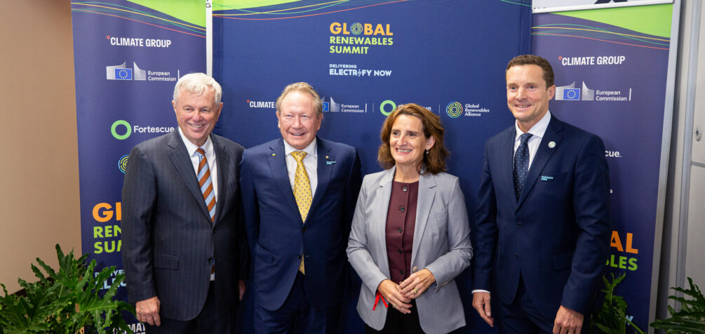 Primera jornada del Global Renewables Summit, enmarcado en la Climate Week NYC - Fuente: Climate Group