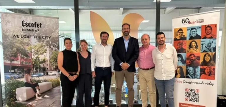 Fundación Juan XXIII y Escofet impulsan empleo inclusivo y accesibilidad en espacios urbanos