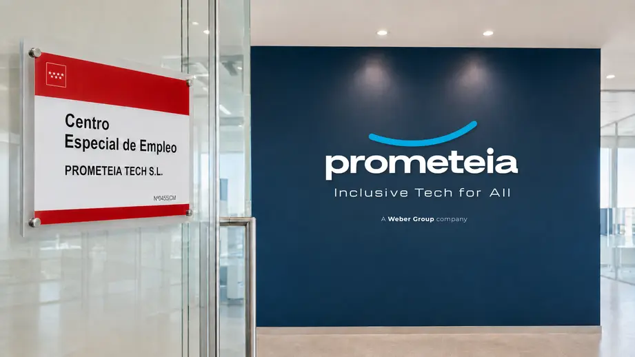 Prometeia de Weber Group genera empleo inclusivo en tecnología para personas con discapacidad