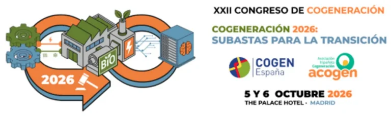 Congreso Anual de Cogeneración movilizará más de 2.000 millones para impulsar transición energética en España