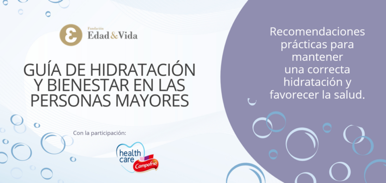 Guía de Hidratación y Bienestar de Fundación Edad & Vida