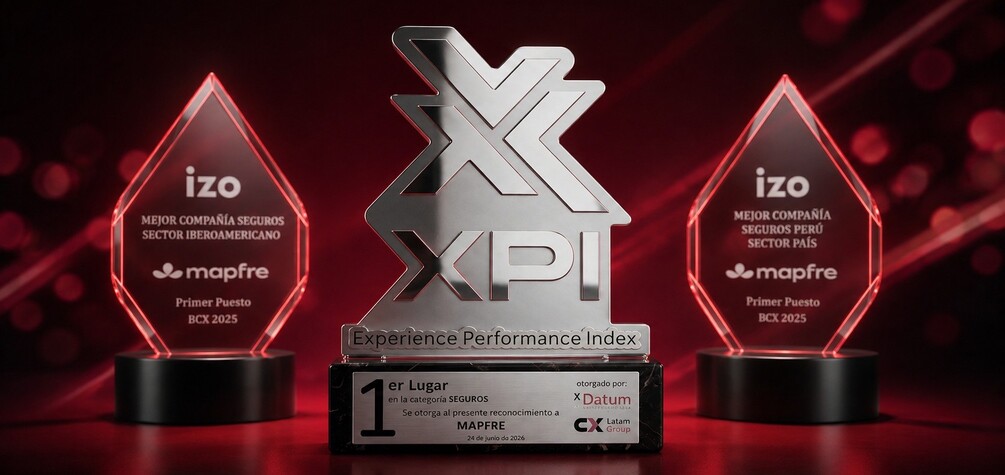Mapfre es reconocida por tercer año consecutivo como la aseguradora con la mejor experiencia del cliente en el Perú