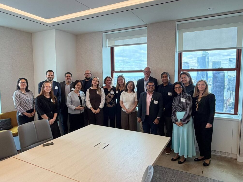 Participantes en las sesiones de Smart Energy celebradas en el Empire State Building durante Climate Week NYC 2026