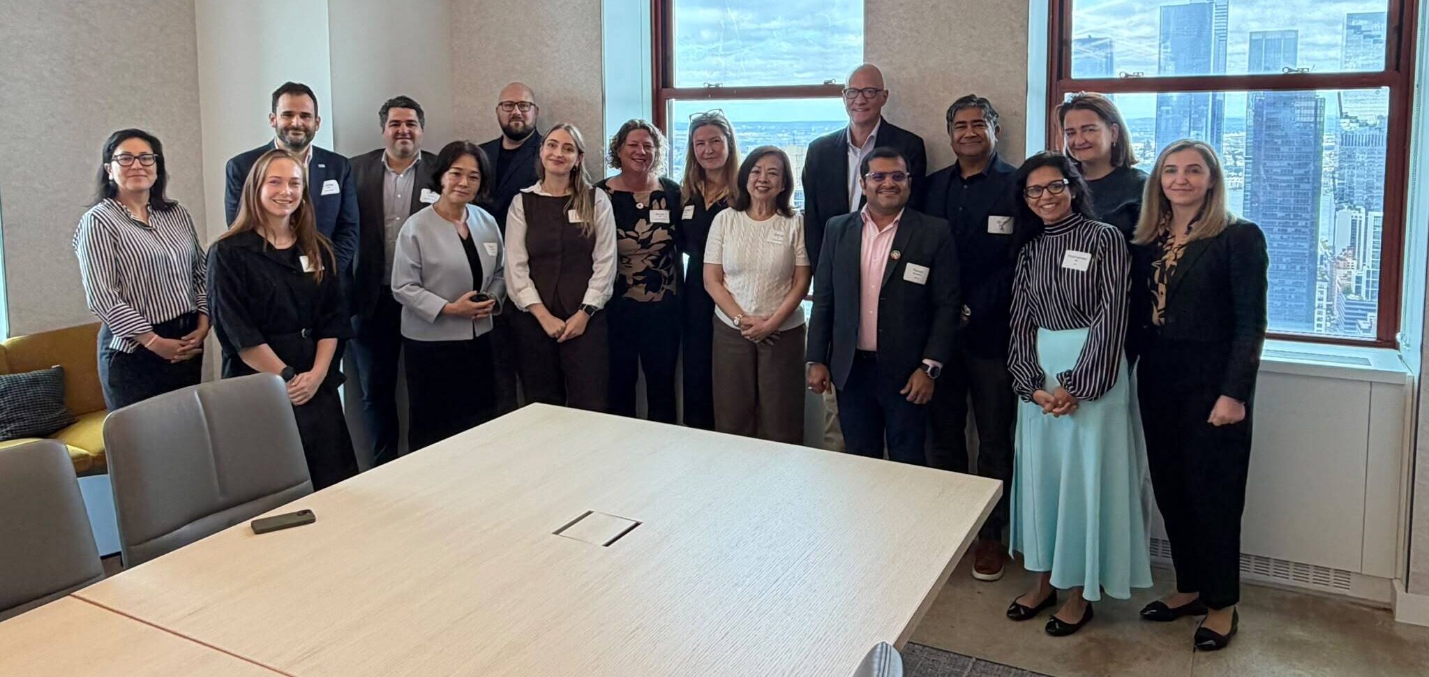 Participantes en las sesiones de Smart Energy celebradas en el Empire State Building durante Climate Week NYC 2026