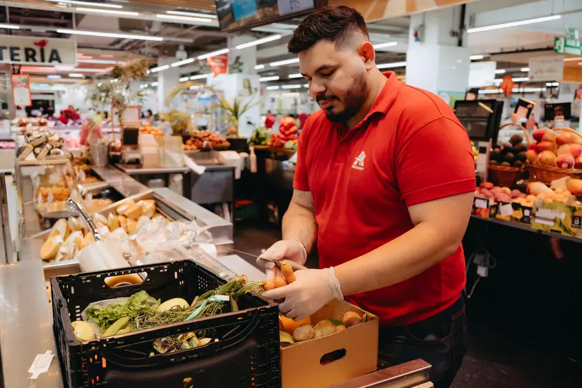 Alcampo reduce un 13% su tasa de desperdicio alimentario en un año