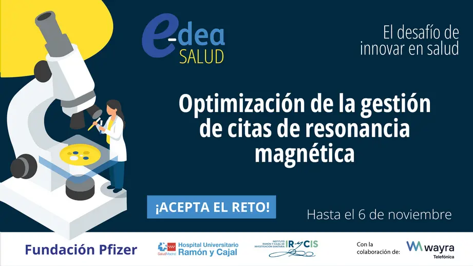 Fundación Pfizer impulsa innovación para optimizar la gestión de citas médicas en resonancia magnética