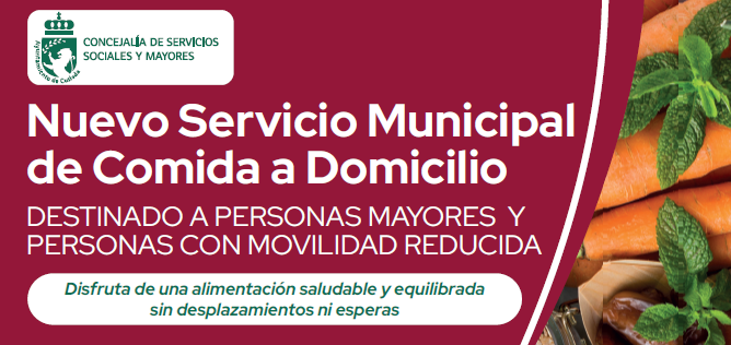 Nuevo servicio en Coslada de comida a domicilio para personas mayores y con movilidad reducida