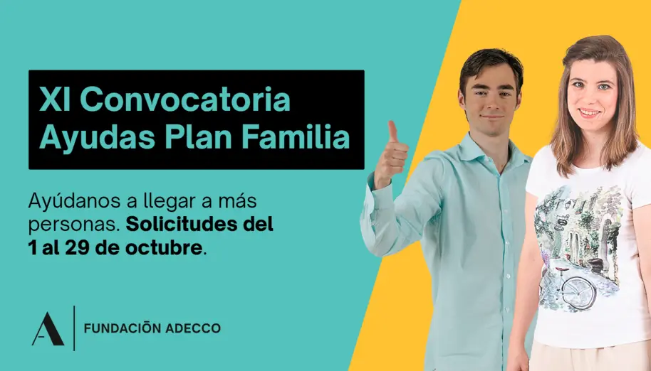 Fundación Adecco impulsa inclusión laboral para reducir exclusión del 64,6% de personas con discapacidad
