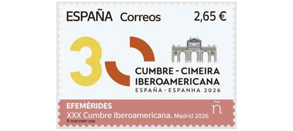 Correos promueve cooperación entre 22 países con sello de la XXX Cumbre Iberoamericana