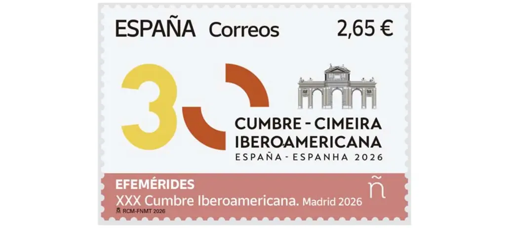 Correos promueve cooperación entre 22 países con sello de la XXX Cumbre Iberoamericana