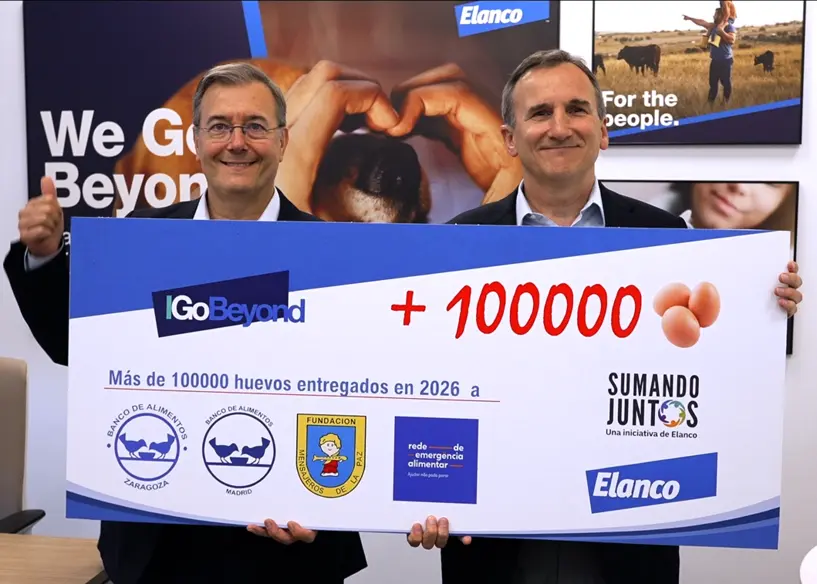 La donación de 100.000 huevos acerca proteínas de calidad a personas vulnerables en España y Portugal