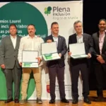 Ribera recibe el Premio Laurel por su contribución a la inclusión laboral de personas con discapacidad
